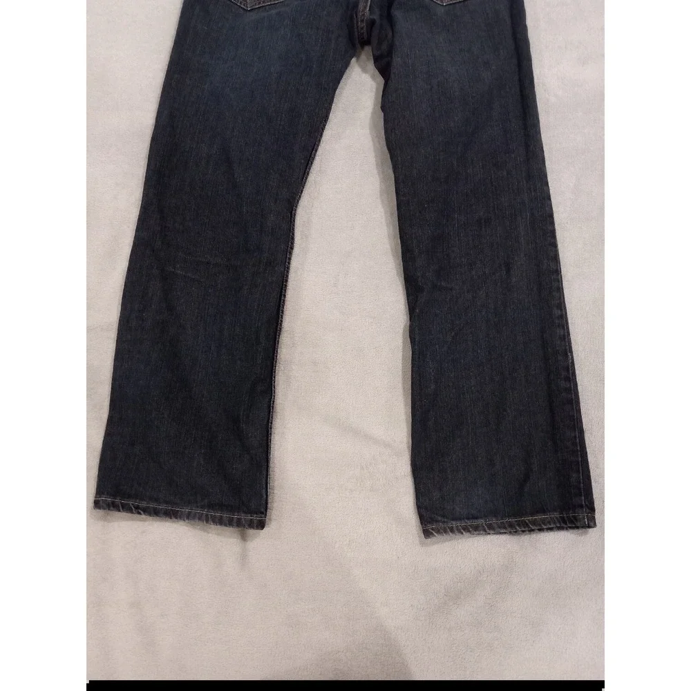 Mens Levi's 559 Dark Wash Denim Blue Jeans Red Tab 34x30